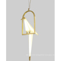 Single crane bird light pendant bird pendant lamp